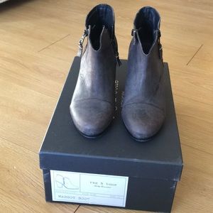 Rag and bone margot bootie in stone color